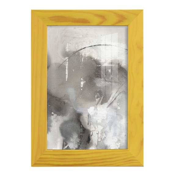 Mystical Objects I - Framed Print w/glass - Sunflower Yellow