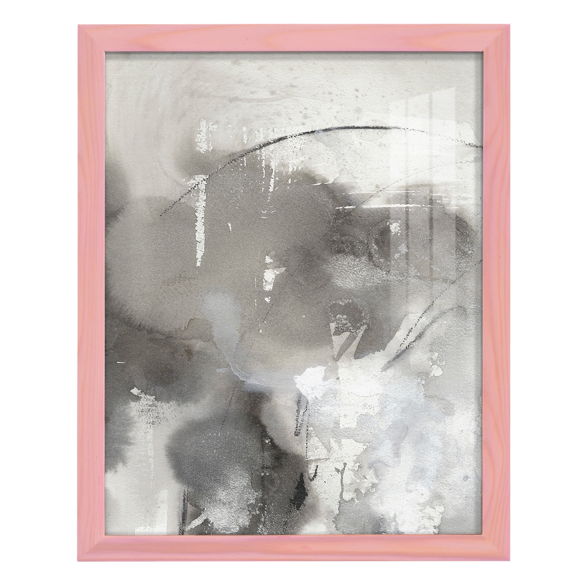 Mystical Objects I - Framed Print w/glass - Sunset Pink