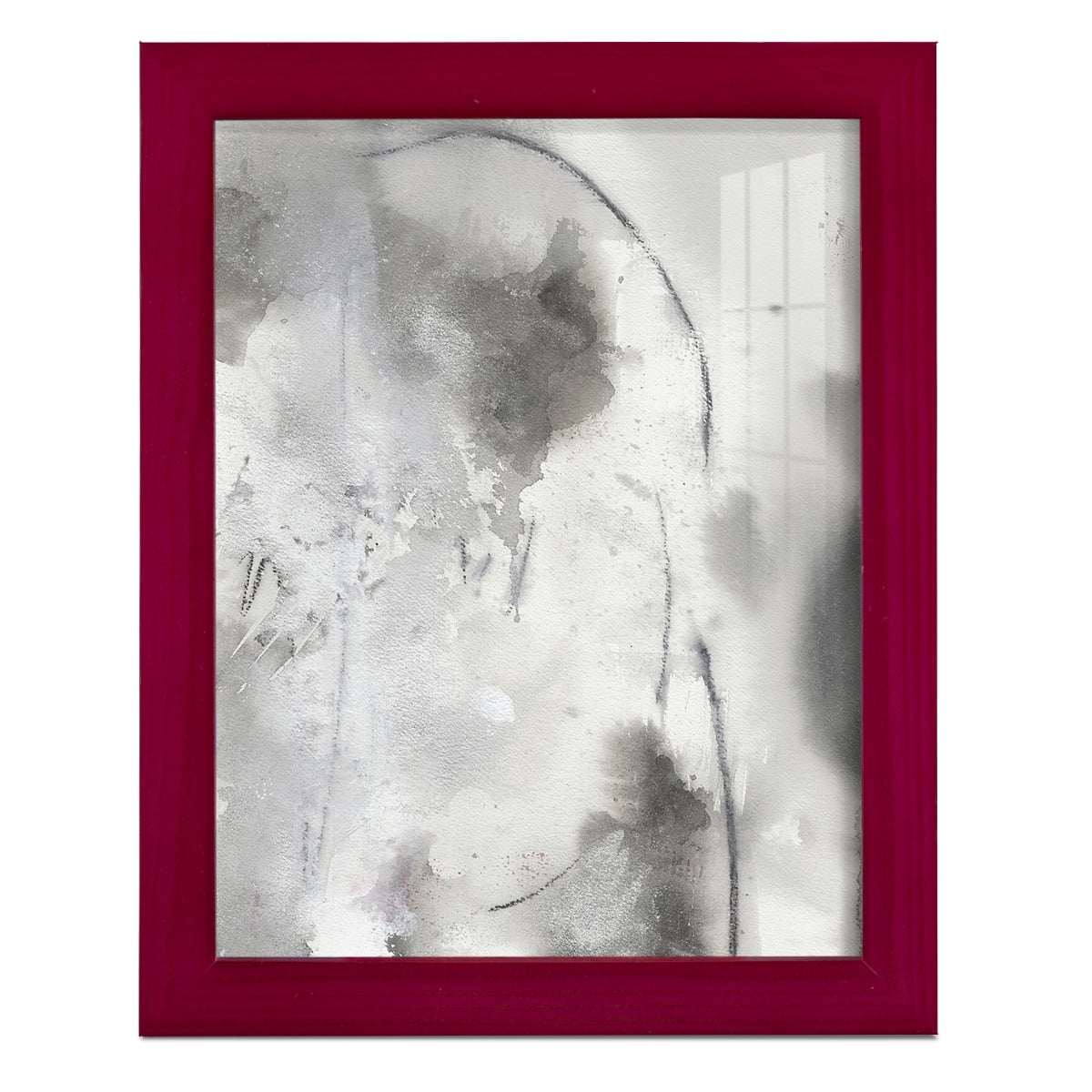 Mystical Objects IV - Framed Print w/glass - Cherry Red