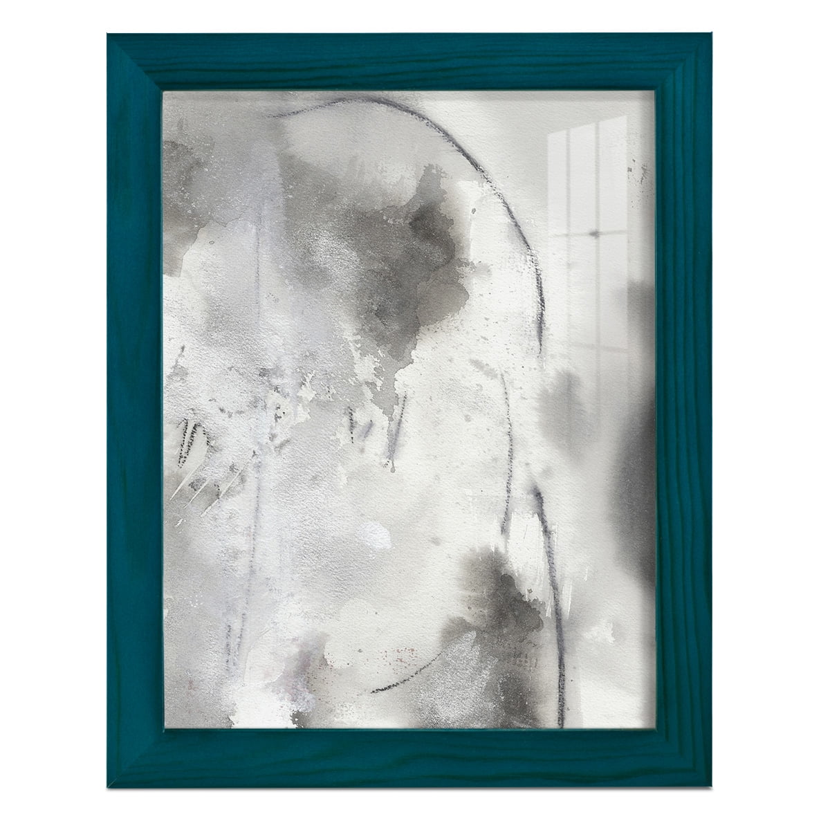 Mystical Objects IV - Framed Print w/glass - Ocean Blue