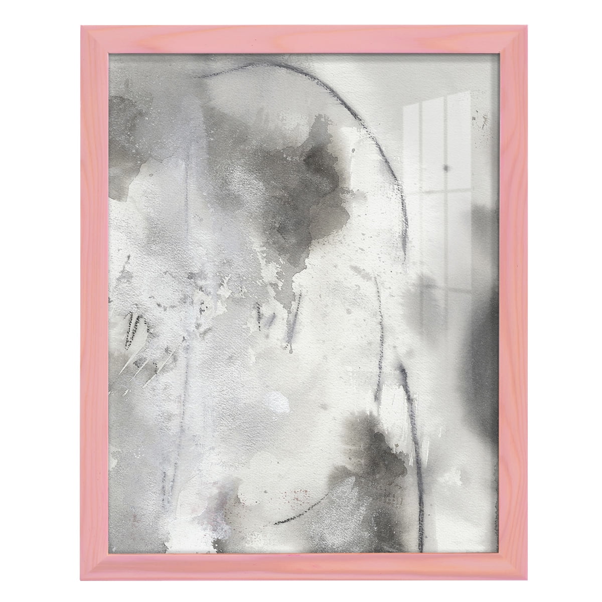Mystical Objects IV - Framed Print w/glass - Sunset Pink