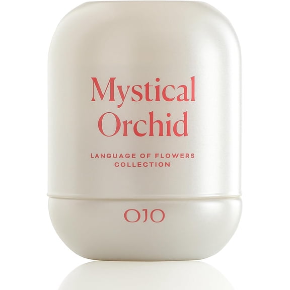 Mystical Orchid Scented Candle - 7.8 oz Jar Candle with Vanilla Orchid, Balsamic, Floral Notes