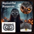 thumbnail image 1 of Mystical Owl Mask for Halloween Carnival Party Costume Prop Realistic Bird Animal Face Mask for Adults Cosplay Masquerade Accessories Forest Theme Mask, 1 of 5