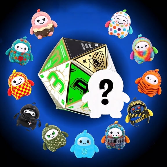 Mystical Pocket Oracle Series 1 LamaTama-Blind Box, Random Cute Mini Collectible Figurine, Yes-or-No Answer Desktop Toy for Birthday Holiday Gift