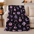 thumbnail image 1 of Mystical Potion Moon Scene Whimsical Mood, Cozy Friendship Quote Scene, Warm Flannel Blanket for Living Room and Reading Nook, Art Lovers Appreciation Gift, Playful Home Decor, 1 of 9