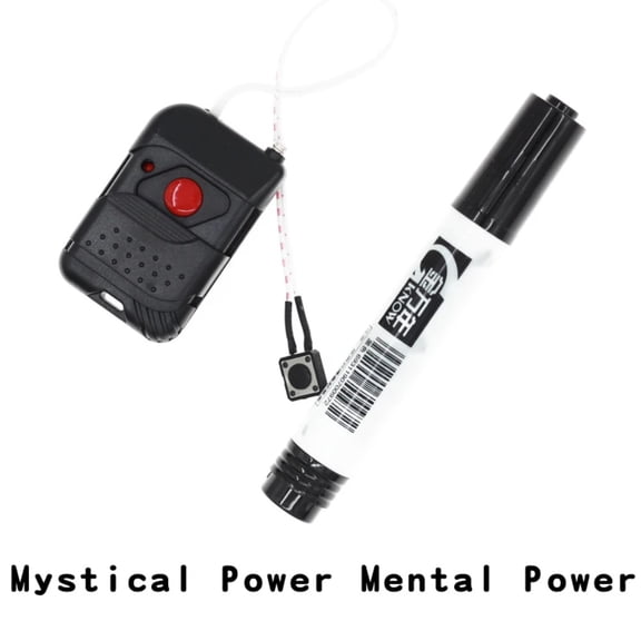 Mystical Power Mental Power Pen Remote Control Appearing Remote Shock Pen Close Up Magia Props Illusion Psychic Magic Tricks Magician