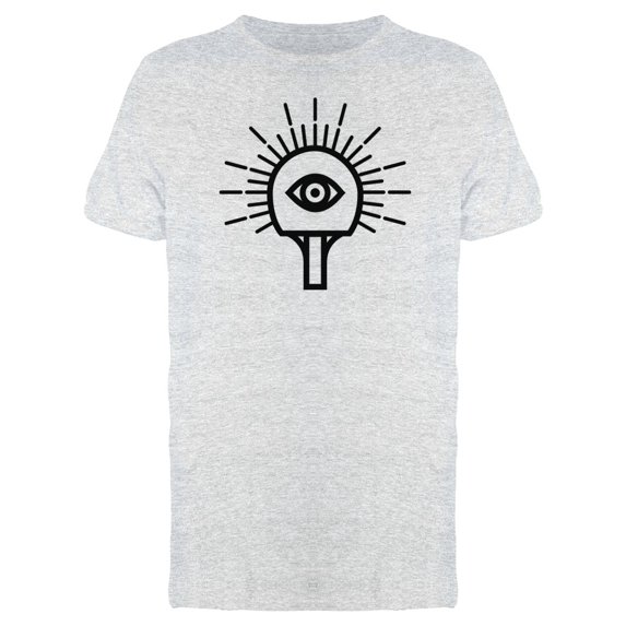 Mystical Racket With Eye T-Shirt Men -Image by Shutterstock, Male XX-Large