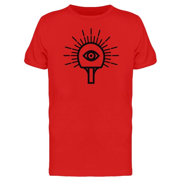 Mystical Racket With Eye T-Shirt Men -Image by Shutterstock, Male XX-Large