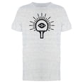 thumbnail image 1 of Mystical Racket With Eye Tee Men's -Image by Shutterstock, 1 of 2