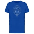 thumbnail image 1 of Mystical Raven Geometry Symbol T-Shirt Men -Image by Shutterstock, Male x-Large, 1 of 2