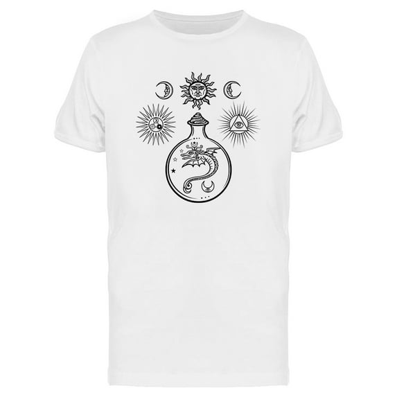 Mystical Snakes In A Flask Tee Men's -Image by Shutterstock