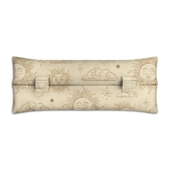 Mystical Star and Moon Mastectomy Pillow Car Seatbelt Cushion for Post-Surgery Protection