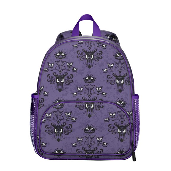 Mystical Student Backpack – Gothic Celestial Moon And Star Steampunk Cosmic Lunar Eclipse Astral Sky Sunburst Pattern