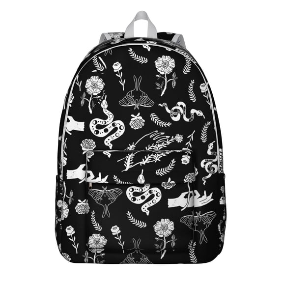 Mystical Sunburst and Solar Eclipse Print Travel Backpack – Lightweight Oxford Backpack with Comfortable Carrying and Anti-theft Features for Daily Use, School, and Campus Commuting