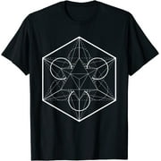 Mystical Symbol Sacred Geometry Shirt - Metatrons Merkaba Design