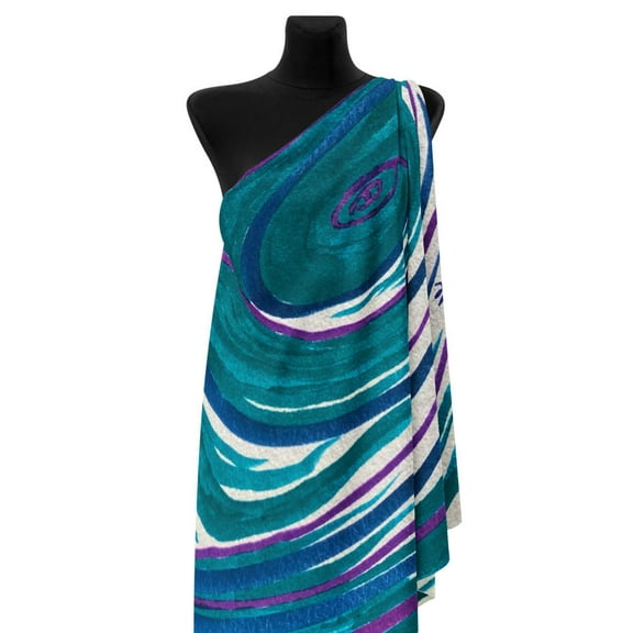 "Mystical Viking Waves" Eco friendly fabric