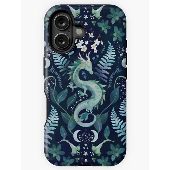 Mystical Woodland Dragon H078 Slim Protective Case for iPhone 17 16 15 14 13 12 11 Pro Max