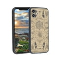thumbnail image 1 of Mystical-spell-book-patterns-5 Phone Case, Designed for iPhone 12 Case Soft Silicon for women girls boys wife gift,Shockproof Phone Cover, 1 of 1