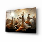 Mysticism Glass Wall Art || Designer Collection