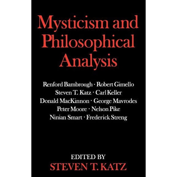 Mysticism and Philosophical Analysis, (Paperback)