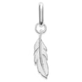thumbnail image 1 of Mystigrey Ariel Feather .925 Sterling Silver Plated Rhodium Pendant for Women, 1 of 3