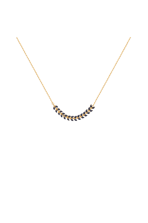 Eden Blue 18K Gold Plated Necklace for Women