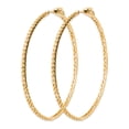 thumbnail image 1 of Mystigrey Ella 18K Gold Plated Earrings for Women 2.36 inch or 60 mm, 1 of 5