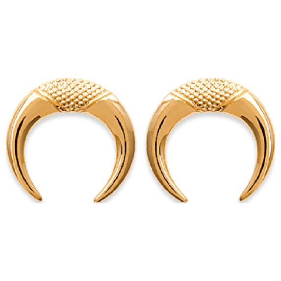 Mystigrey Mina 18K Gold Plated Earrings for Women