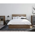 thumbnail image 1 of Mystik 3 Piece Full Size Bedroom Set Walnut & Charcoal, 1 of 7