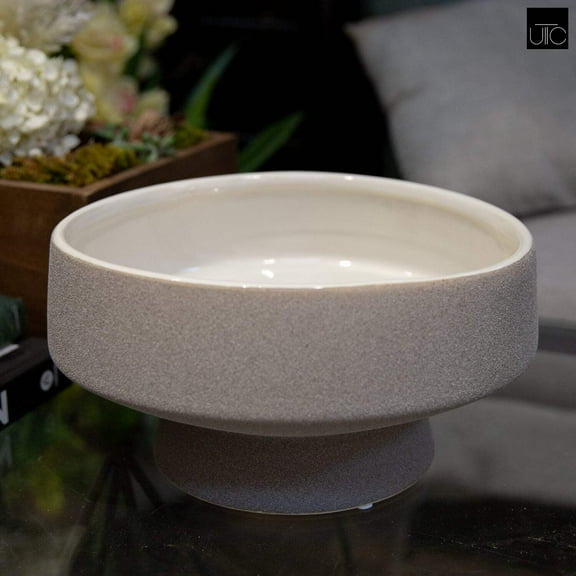 Mystique Ceramic Footed Bowl