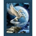 thumbnail image 1 of Mystique Unicorn Panel Cotton Fabric, 1 of 1