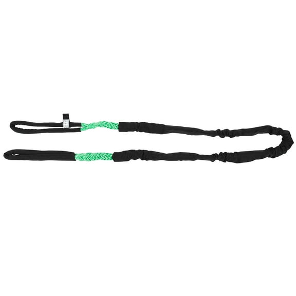 Mytee Products 1/2" x 6' Green Eye-Eye Web Sling - Synthetic Nylon Super Lift Sling with Protective Sleeves (Vertical 6120/ Choker 5200/ Basket 12,240 lbs WLL) - Auto Hauling, Towing, Rigging