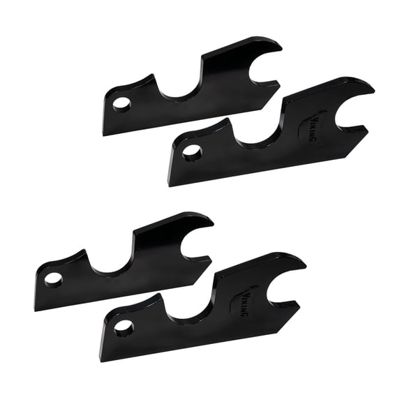 Mytee Products 2 Pack Quick Attach Bucket Ears Attachment Fit for Kubota Excavator KX71 KX121 - 13" (L) x 6-1/2" (H) - Set of 2