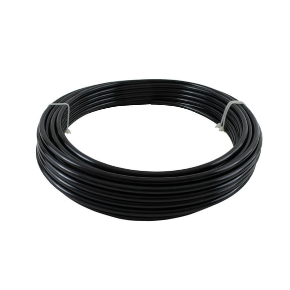 5/8" OD x 50' Black SAE J844 Nylon Air Brake Tubing DOT Compliant | Pneumatic Nylon Air Line Hose for Air Brake System