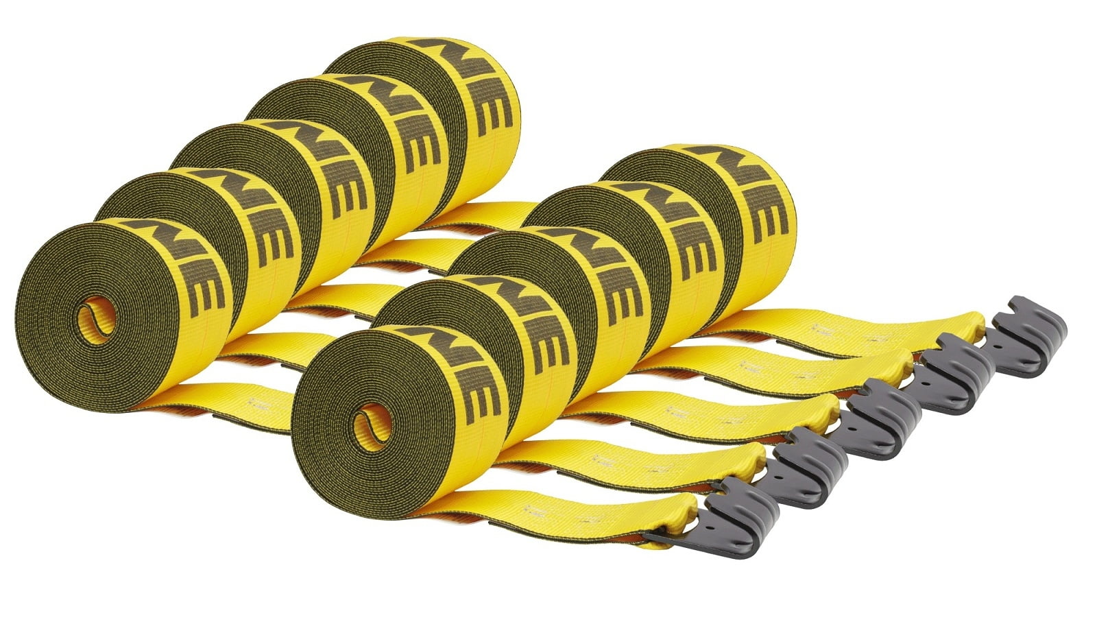 Mytee Products Kinedyne Winch Straps 4" x 30' Gold Heavy Duty Tie Down