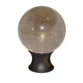 thumbnail image 1 of Myterra C35.SMQZ.19 Gemstone Hardware Cabinet Knob - Matte Black, 1 of 1