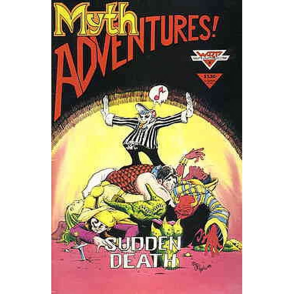 Mythadventures #8 VF ; Warp Comic Book