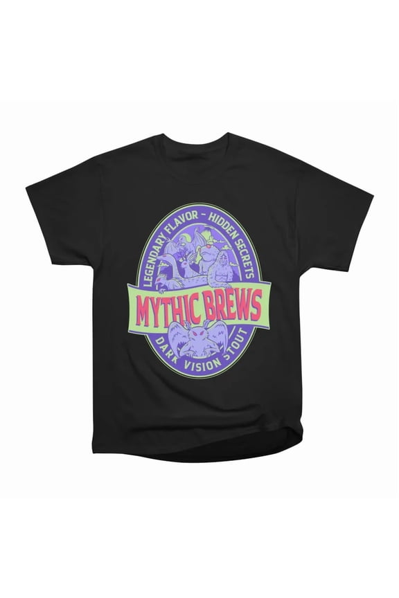 Mythic Brews Dark Stout Vision for Beer lovers T-Shirt Tee Gift For Him Merch For Her Appa
