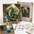 thumbnail image 1 of Mythic Dragon Realms 3D Fabric Poke Art Kit, DIY Dragon Craft Decor, 3D Fabric Poke Art Kit with Layered Texture, Beginner-Friendly Poke Craft for Relaxing DIY Projects, Fantasy Home Decor, 1 of 8