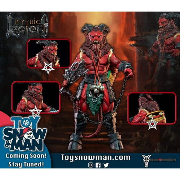 Mythic Legions -FIGURA OBSCURA: KRAMPUS - Exclusive