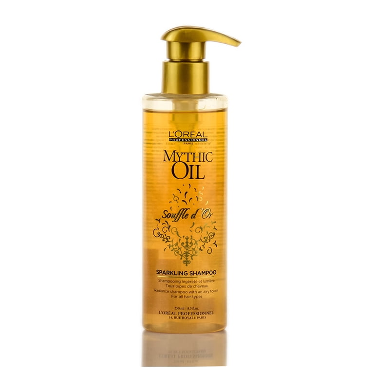 Mythic Oil Souffle D'Or Sparkling Shampoo, By L'Oreal Paris - 8.5