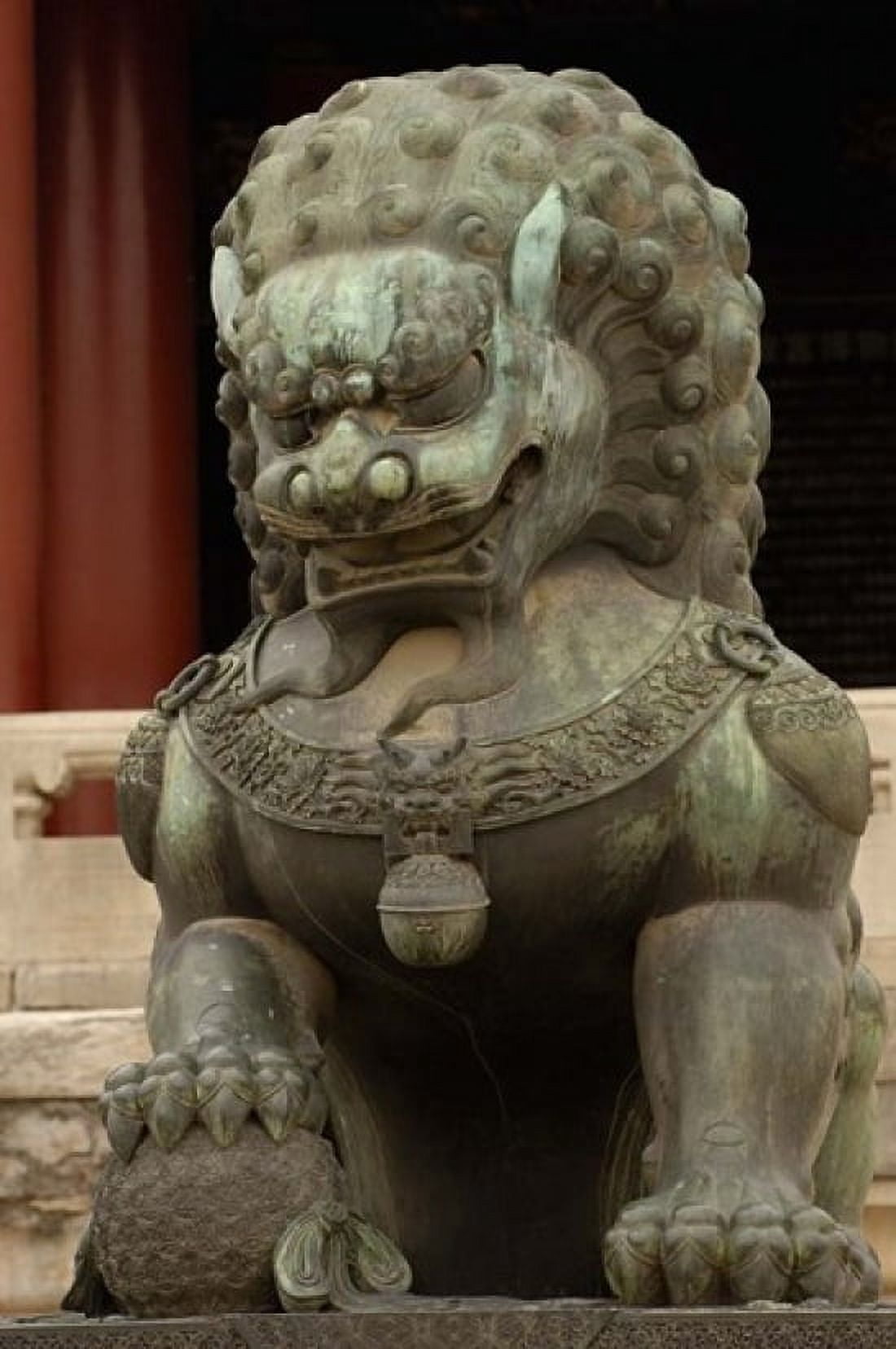 Mythical Animal Forbidden City National Palace Museum Beijing China Canvas Art - Pete Oxford DanitaDelimont (18 x 24)