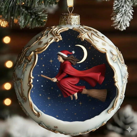 Mythical Christmas Legends Ornament Collection, Holiday Tree Decorations, Krampus Tomte Yule Lads La Befana Pendants, Festive Home Decor for Christmas Tree Party Gift Giving
