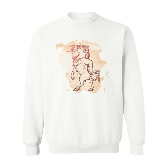 Mythical Creature Design Sweatshirt Men -Image by Shutterstock, Male XX-Large
