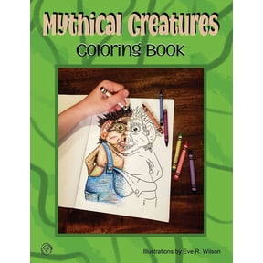 Mythical Creatures Coloring Book, (Paperback)