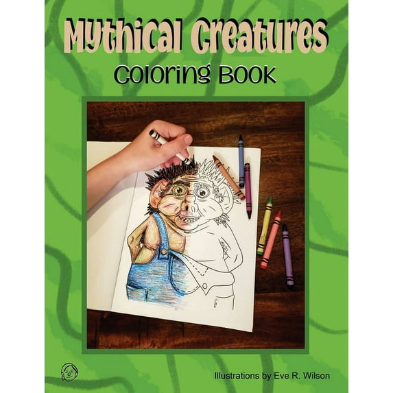 Mythical Creatures Coloring Book, (Paperback)