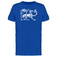 thumbnail image 1 of Mythical Dog Spit Fire Tee Men's -Image by Shutterstock, 1 of 2