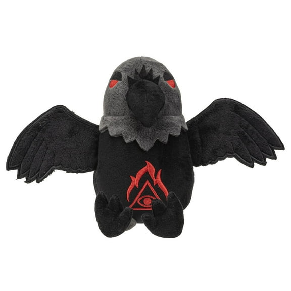 Mythical Fantasy Legend Gothic Quoth The Raven Nevermore Soft Plush Toy Doll