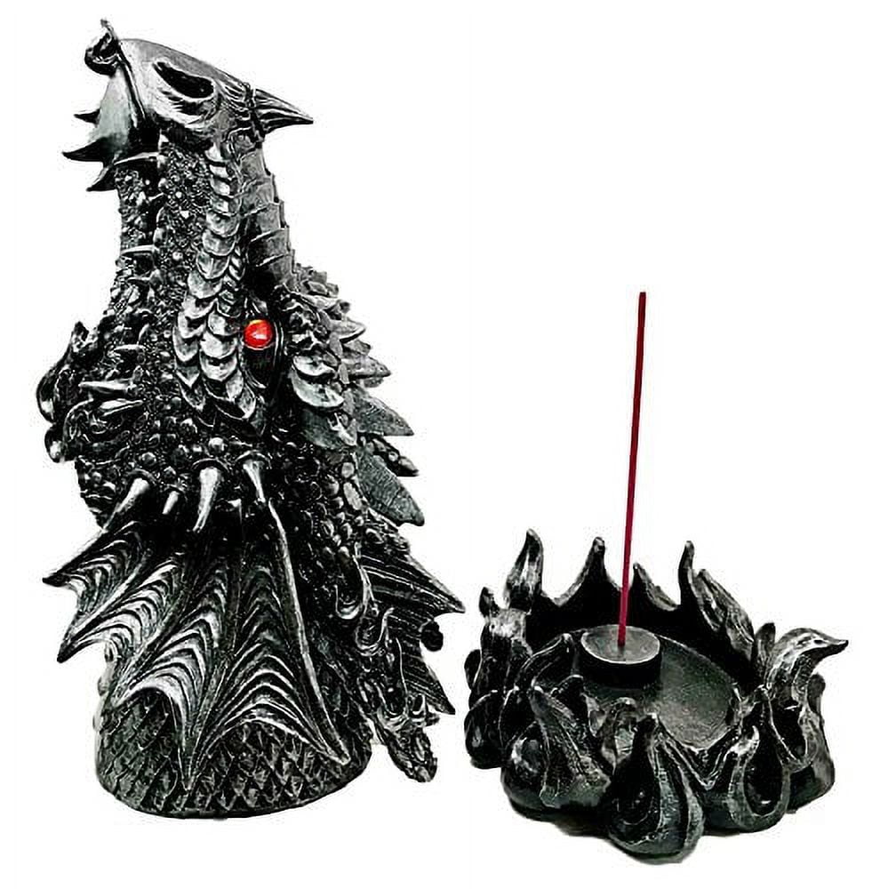 Mythical Fantasy Smoke Fire Breathing Dragon Incense Holder & Burner