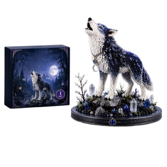 Mythical Forest DIY Bead Kit Collection – 3D Beaded Animal Craft Set for Adults, Creative Fantasy Beading Kit with Instructions, Unique Desktop Decor Gift for Beginners